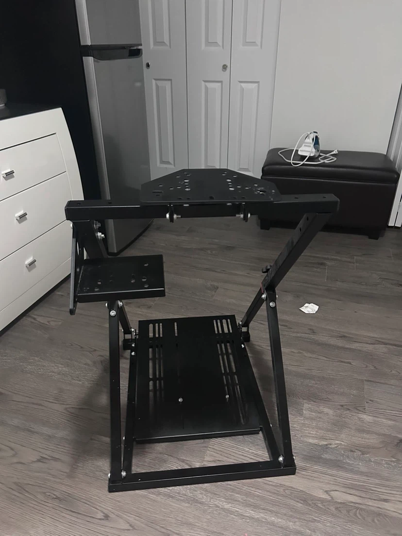 Black Racing Wheel Stand