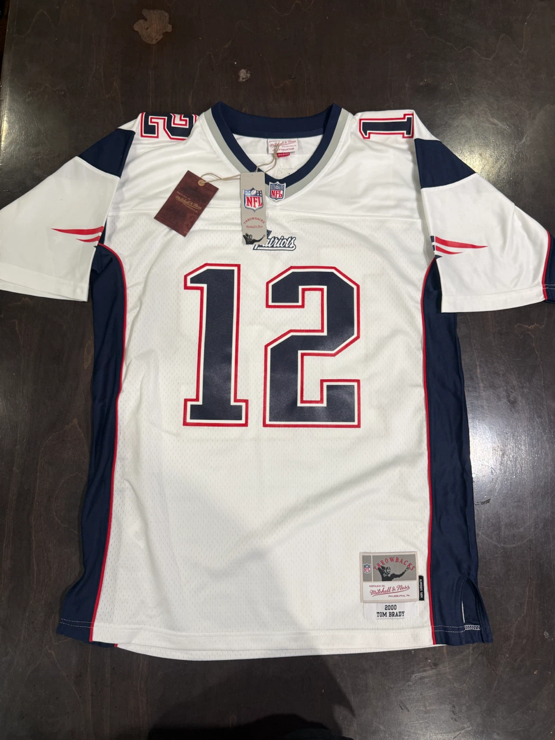 Mitchell & Ness Tom Brady New England Patriots Jersey Size Large