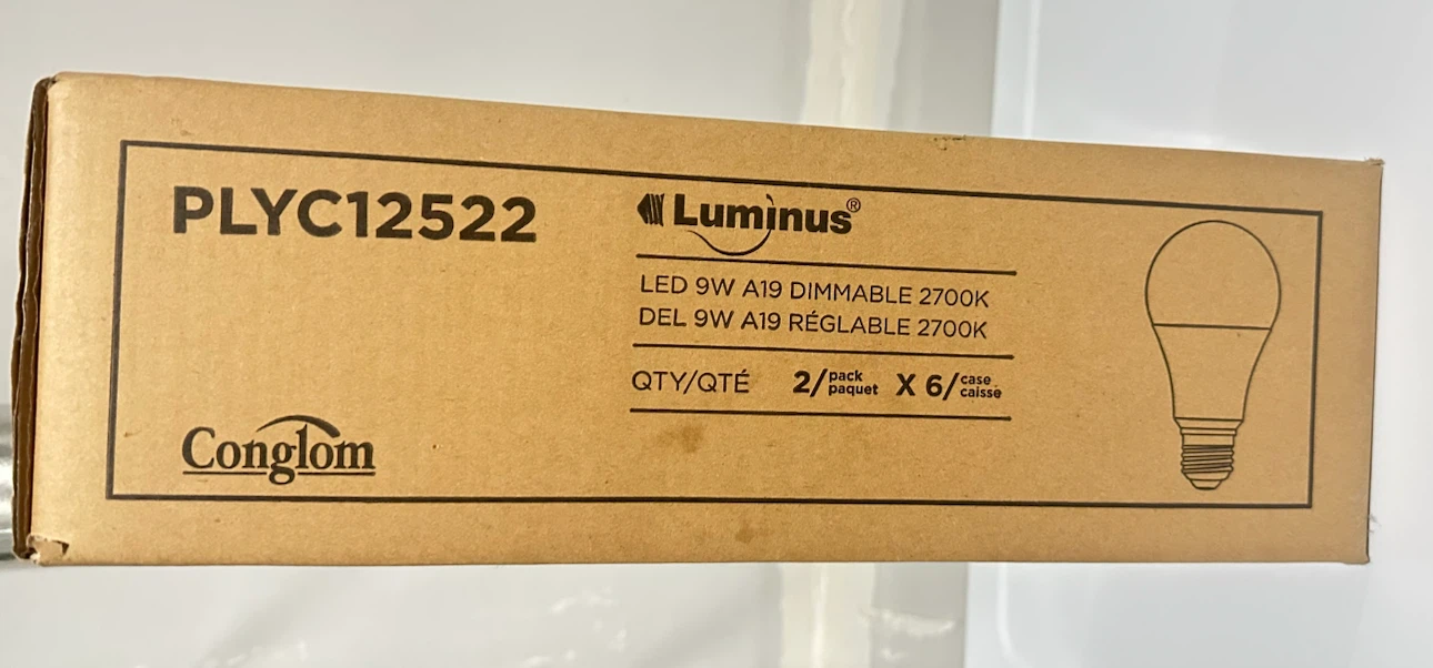 Luminus LED Lighting Bundle – PAR38 Flood + A19 Dimmable Bulbs - photo 3
