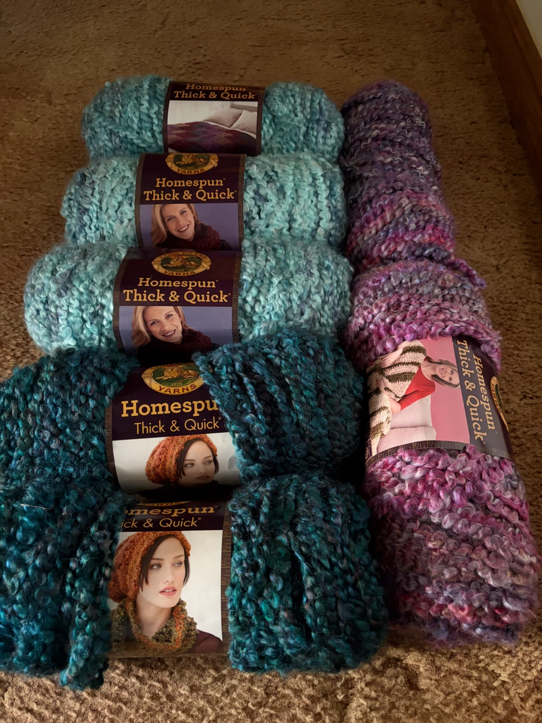 Red Heart &  Pump-a-Doodle Yarn
