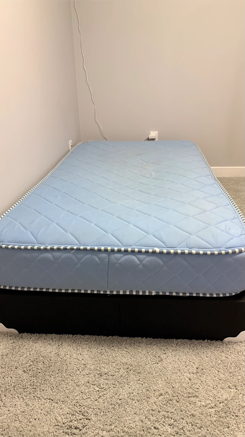 Light Blue single mattress