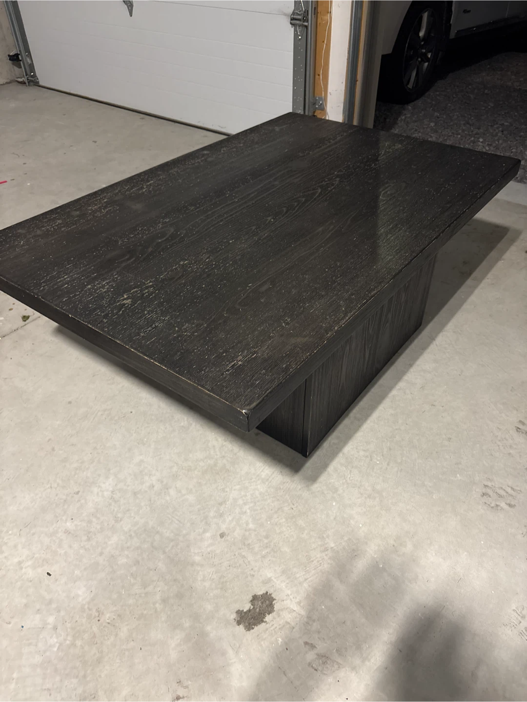 Dark Wood Coffee Table