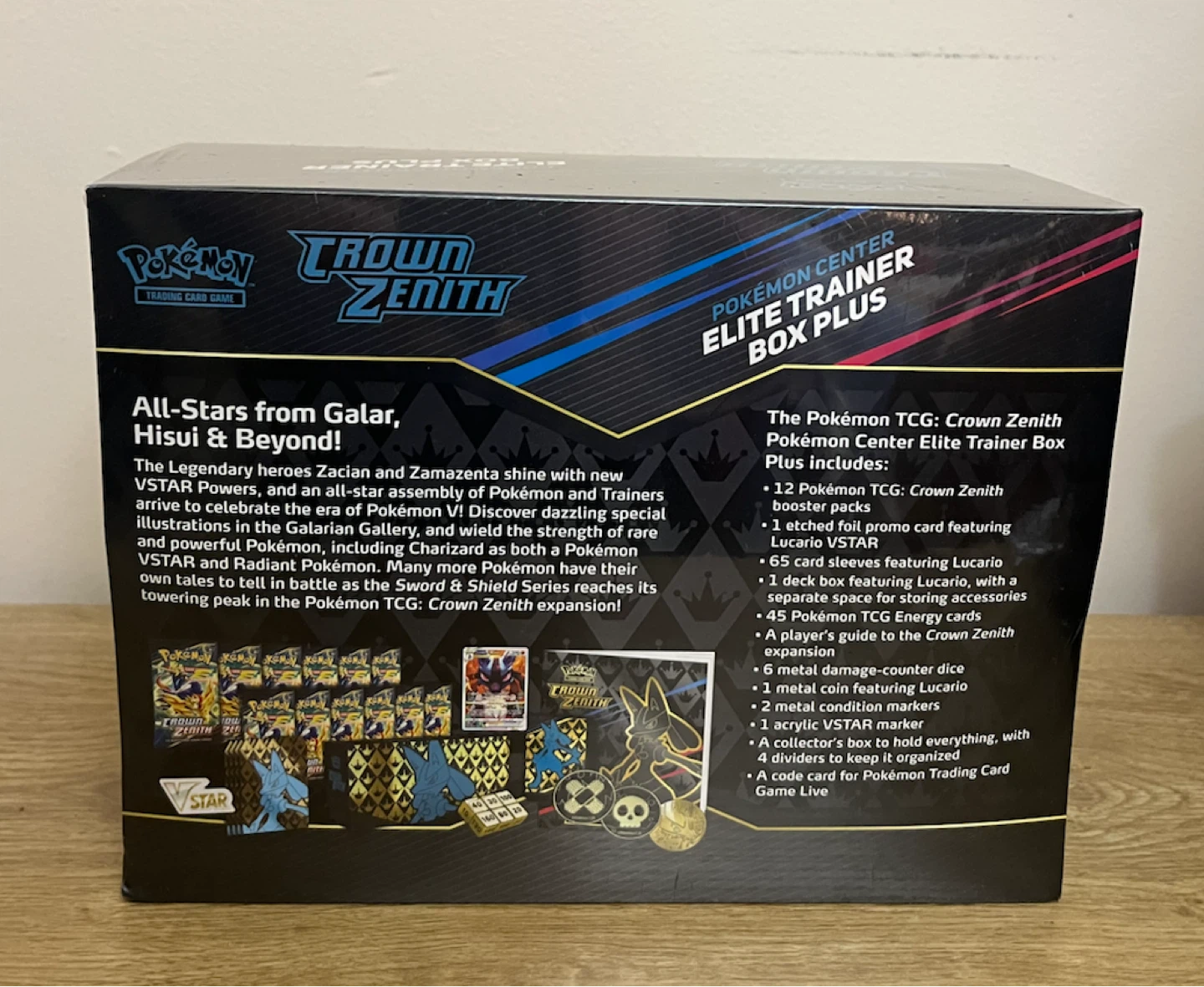 Pokémon Crown Zenith Pokémon Center Elite Trainer Box Plus - photo 4