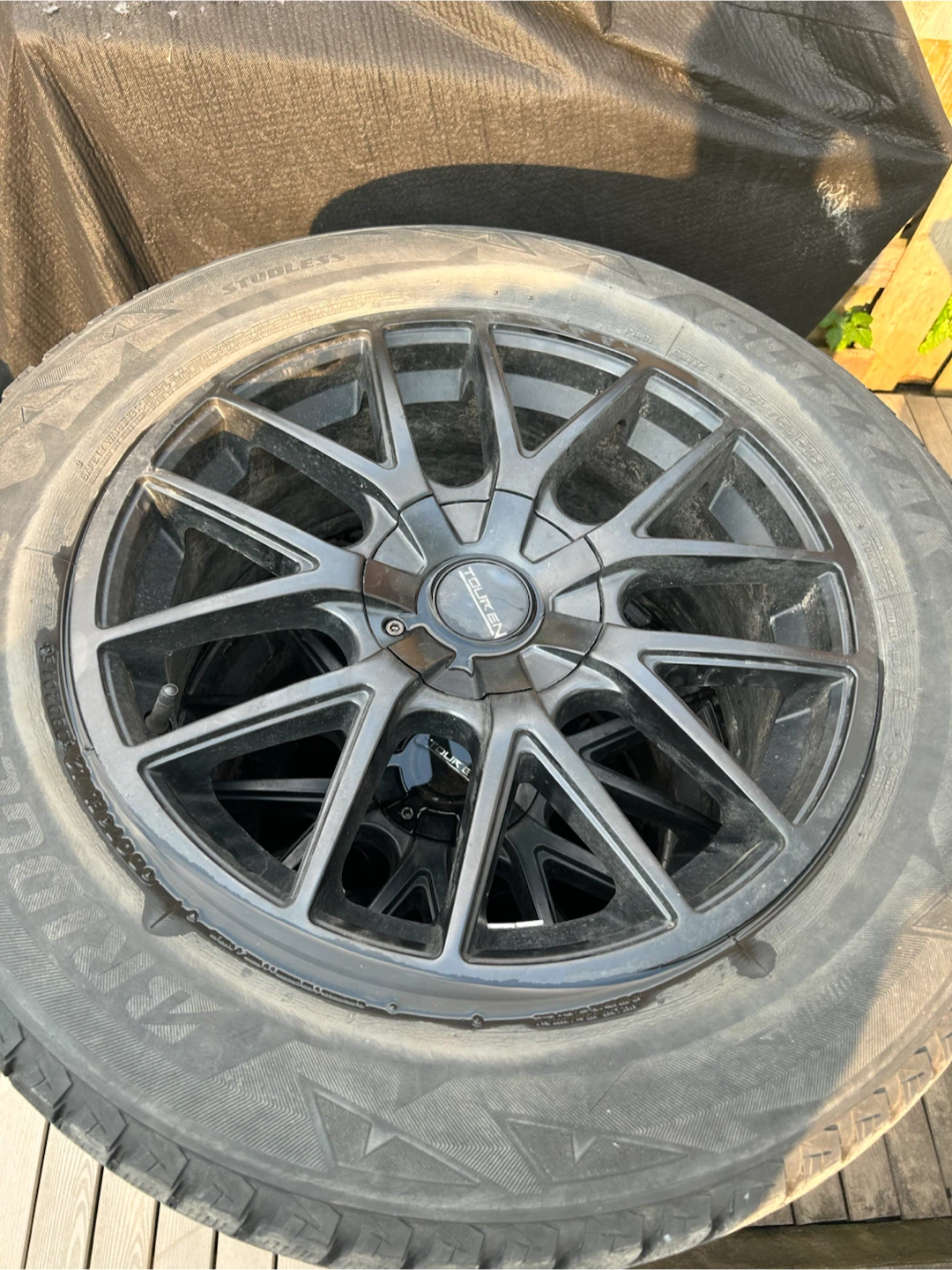 Bridgestone Blizzak Tires with Touren Rims