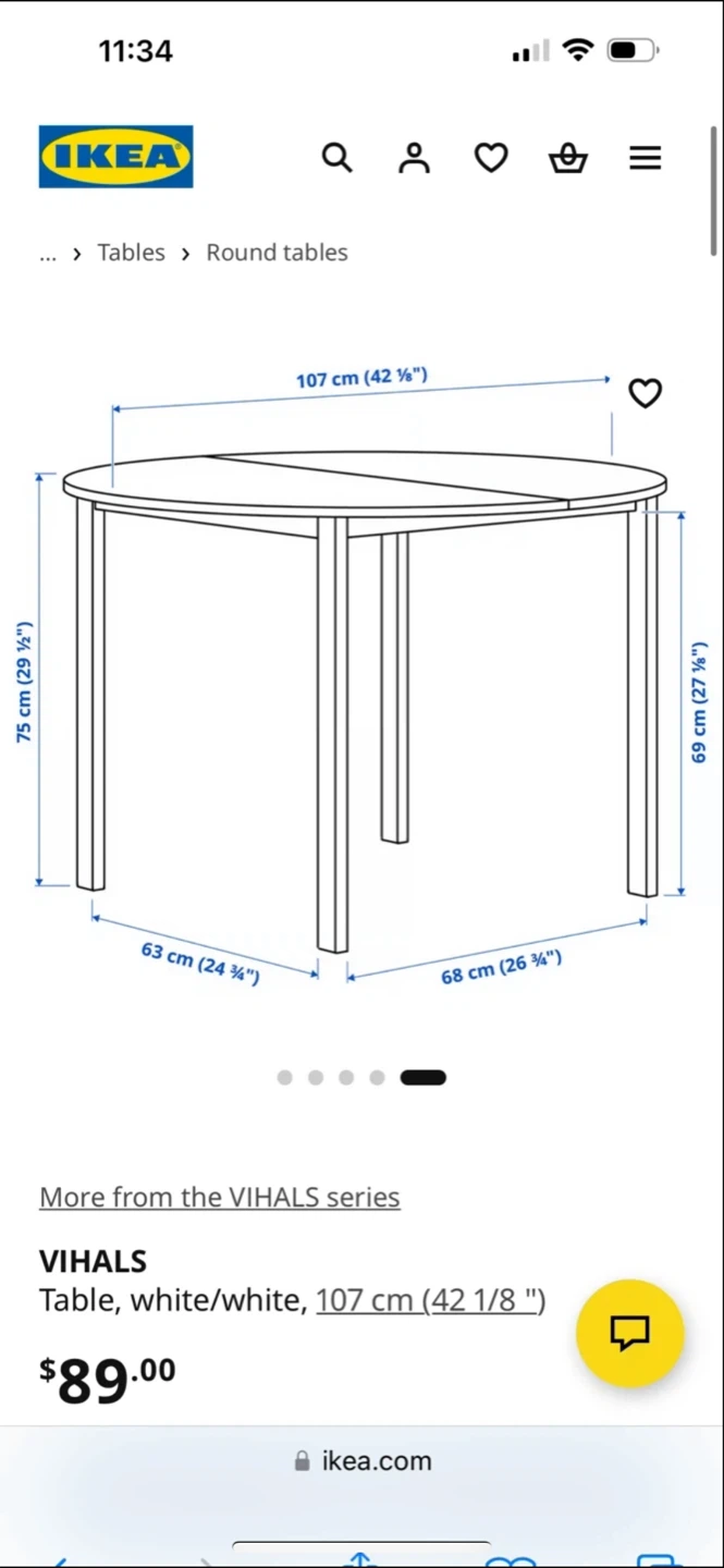 IKEA VIHALS Dining Table➕2 Chairs Set- like 🆕 - photo 3
