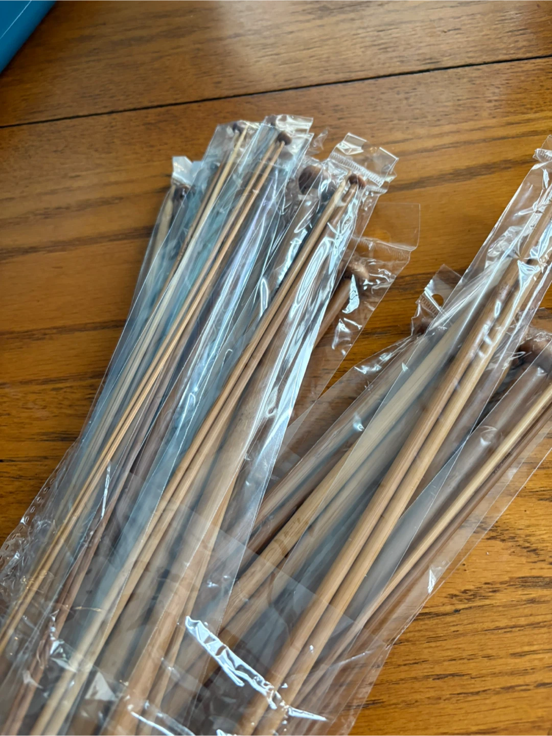 Complete brand new set of Bamboo Knitting Needles