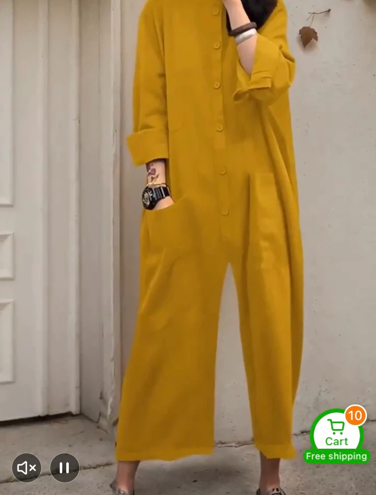 Mustard yellow Jumpsuit