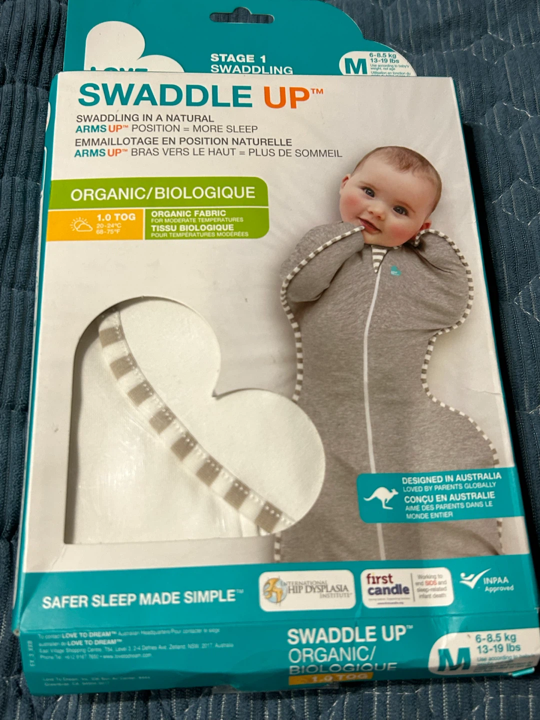 Brand New-Love To Dream Swaddle UP Organic/Biologique Stage 1 - photo 5