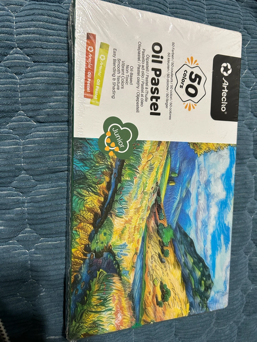 Brand New-Artecho 50 Colors Oil Pastels Set - photo 5