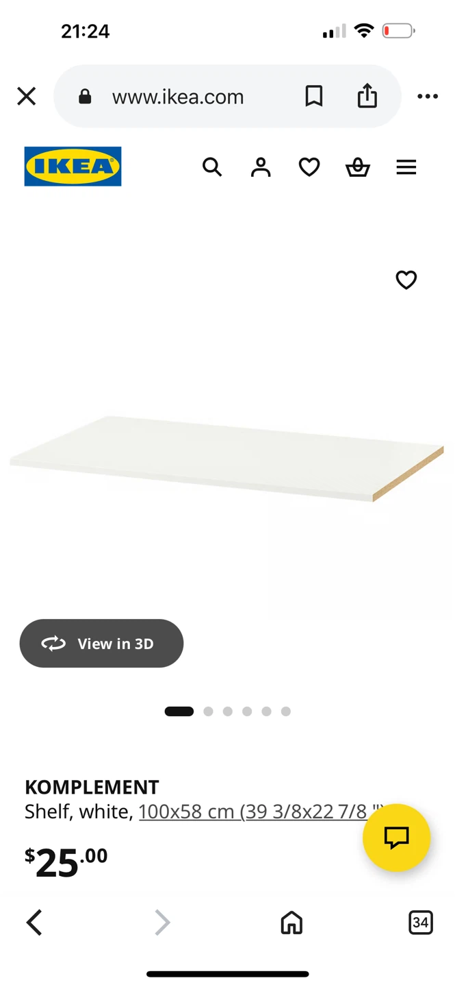 IKEA PAX Wall-mounted storage frame, 100*201cm - photo 4
