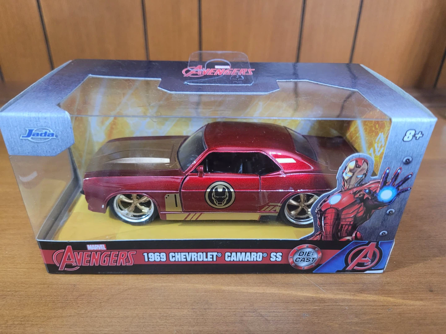 Jada Marvel Avengers 1969 Chevrolet Camaro SS Die-Cast Car