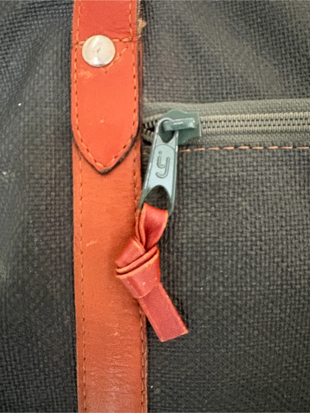 Duffel Bag with Leather Straps - photo 5