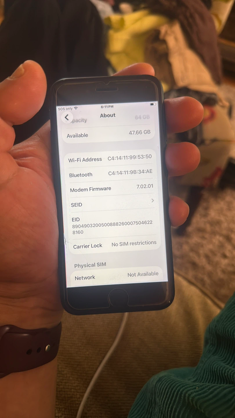 iPhone SE (2nd Gen) 64GB Black - photo 4
