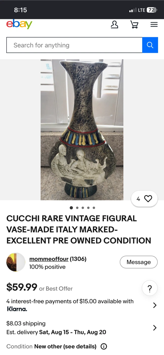 Cucchi Vintage Vase - photo 3