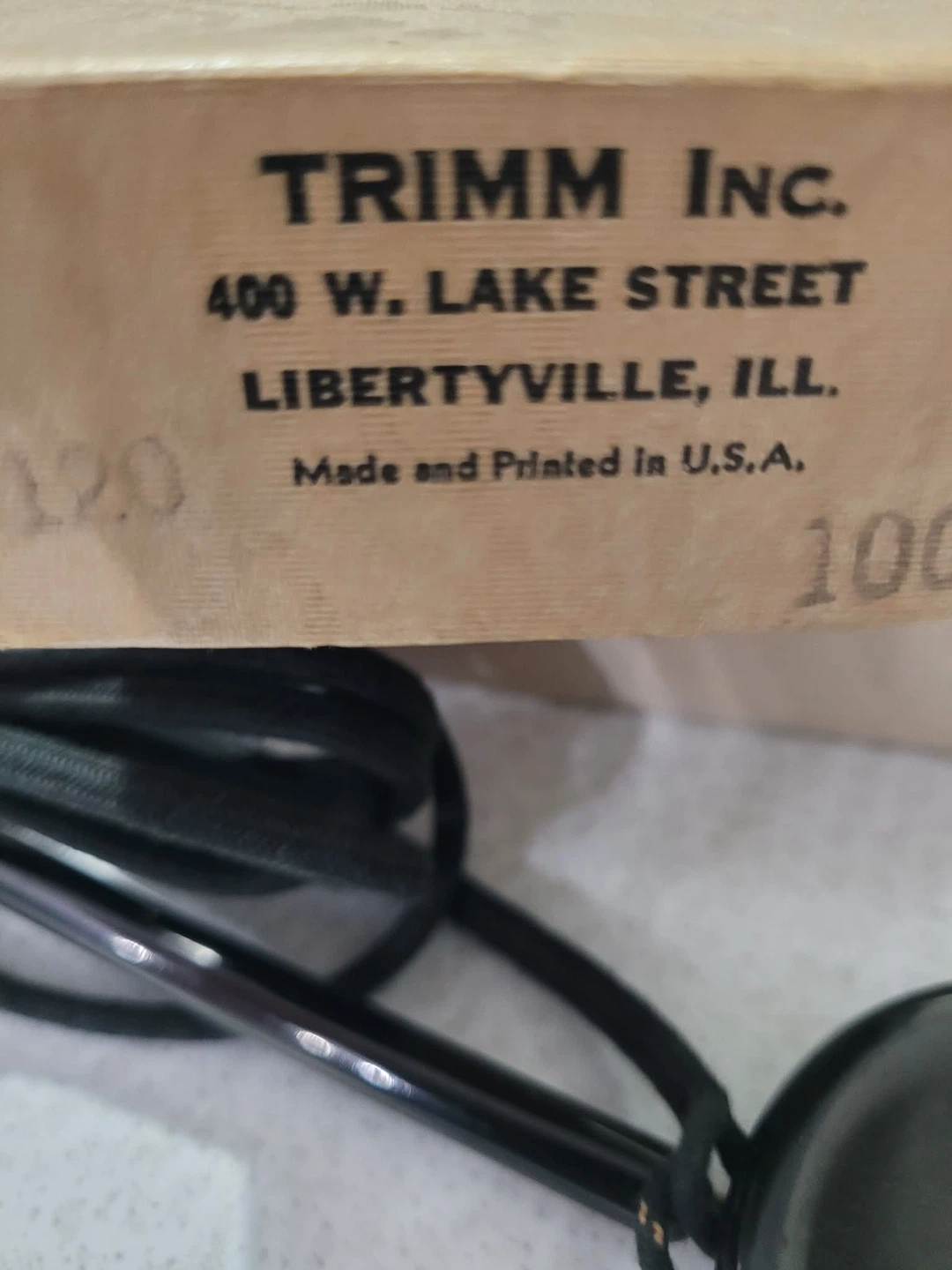 Vintage military TRIMM Featherweight Handset in box - photo 4