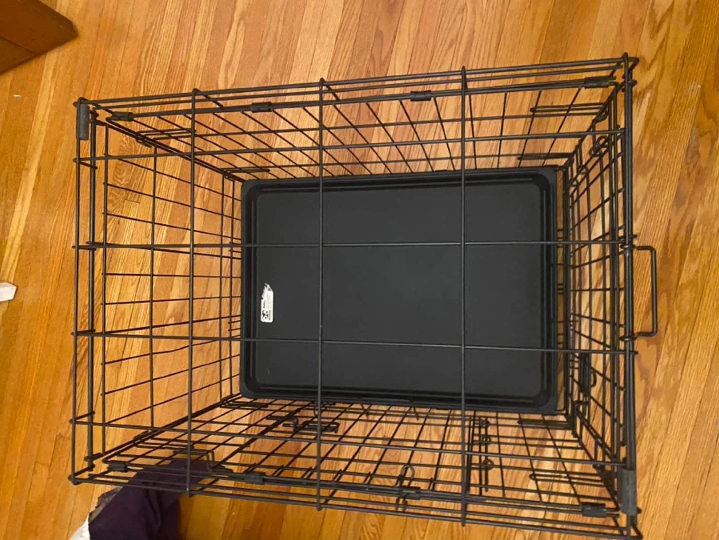 Wire Dog Crate with Tray