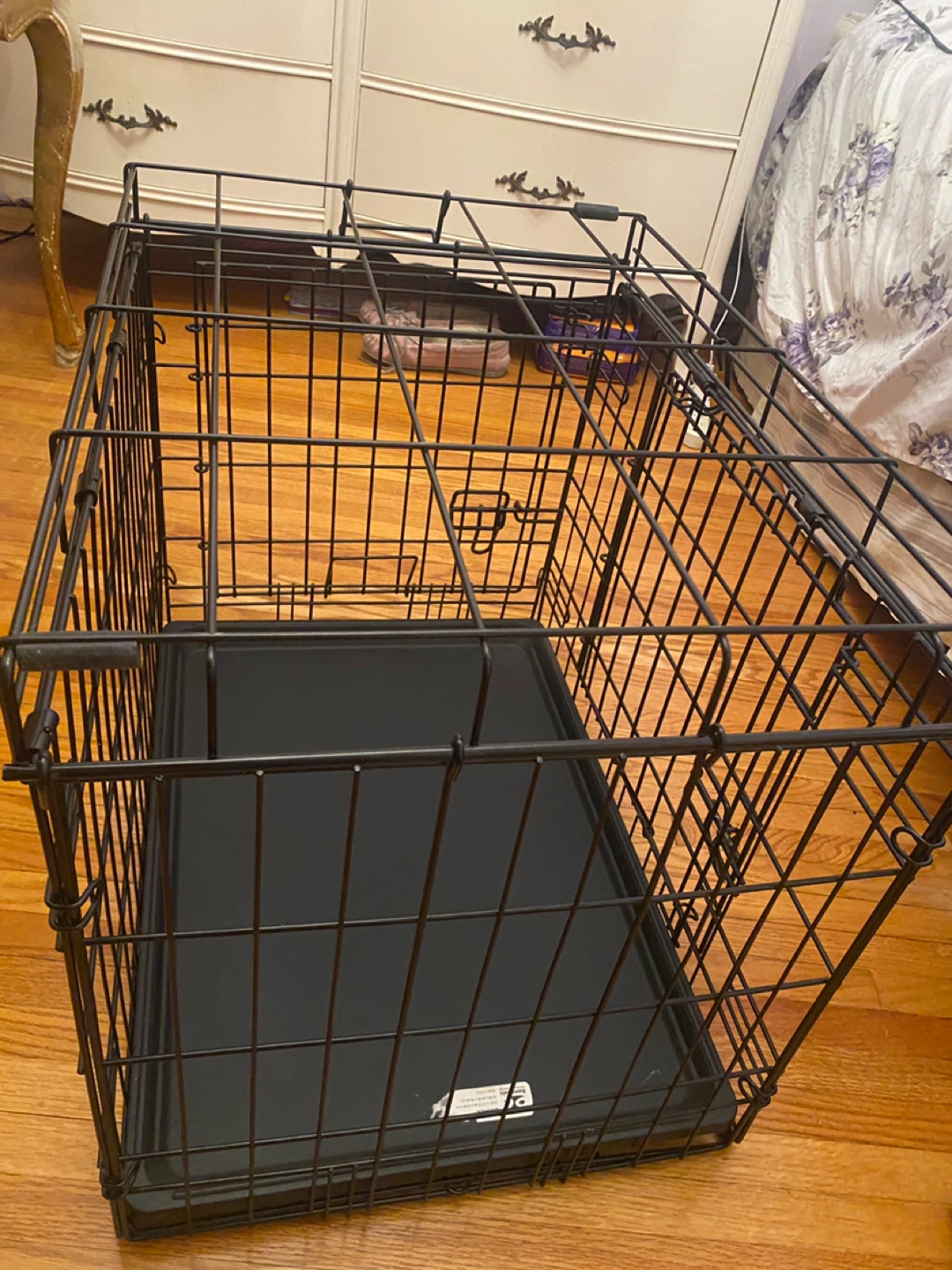 Wire Dog Crate with Tray - photo 4