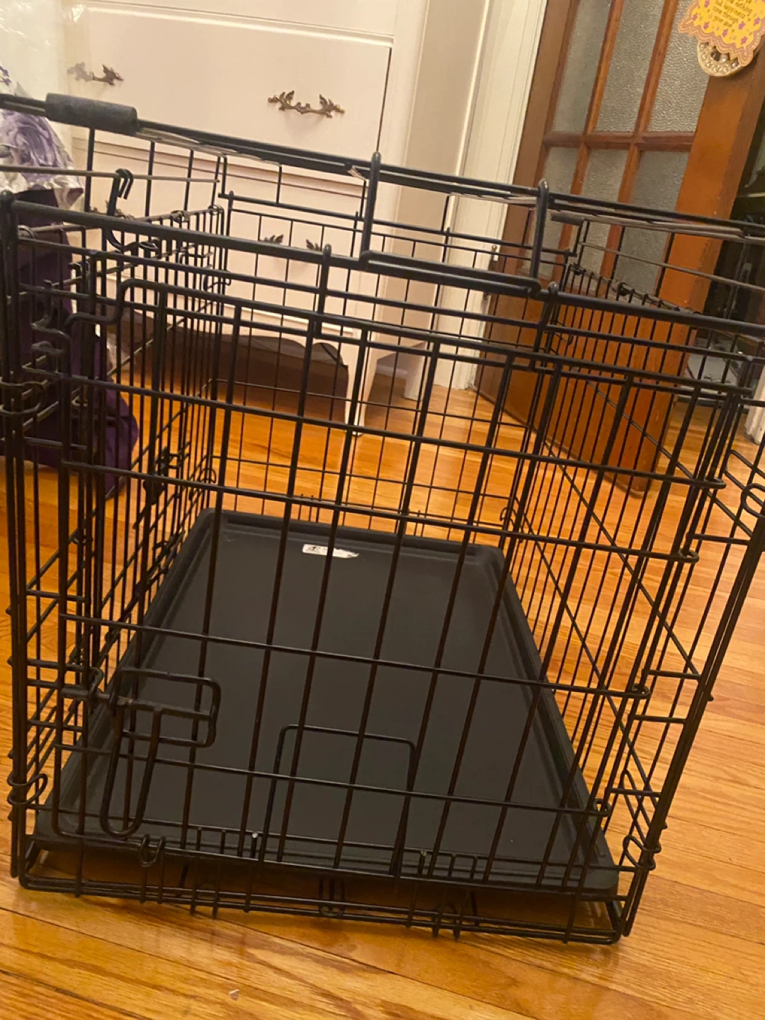 Wire Dog Crate with Tray - photo 3