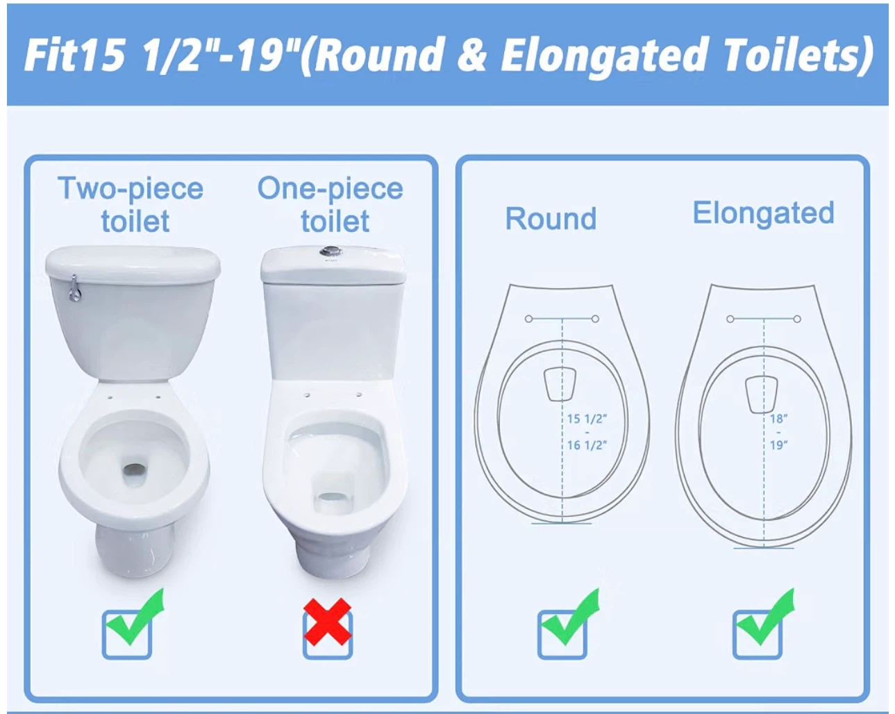 Brand New in Box Raised Toilet Seat with Handles & Flip-Up Arms - photo 3