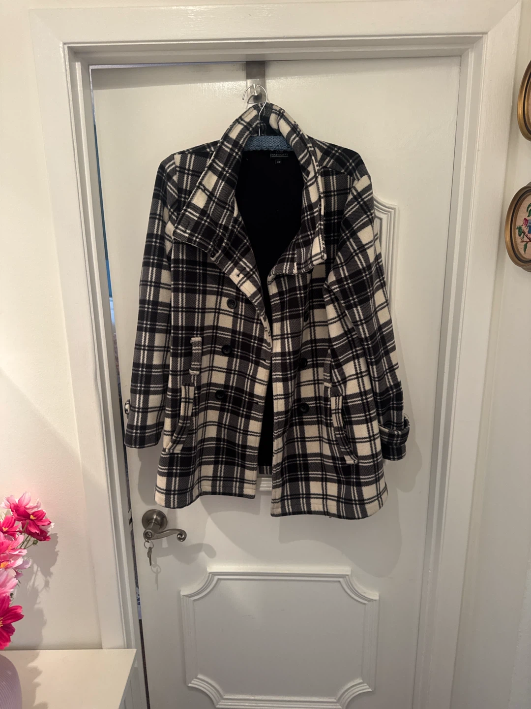 Lady Hathaway Plaid Pea Coat - photo 3