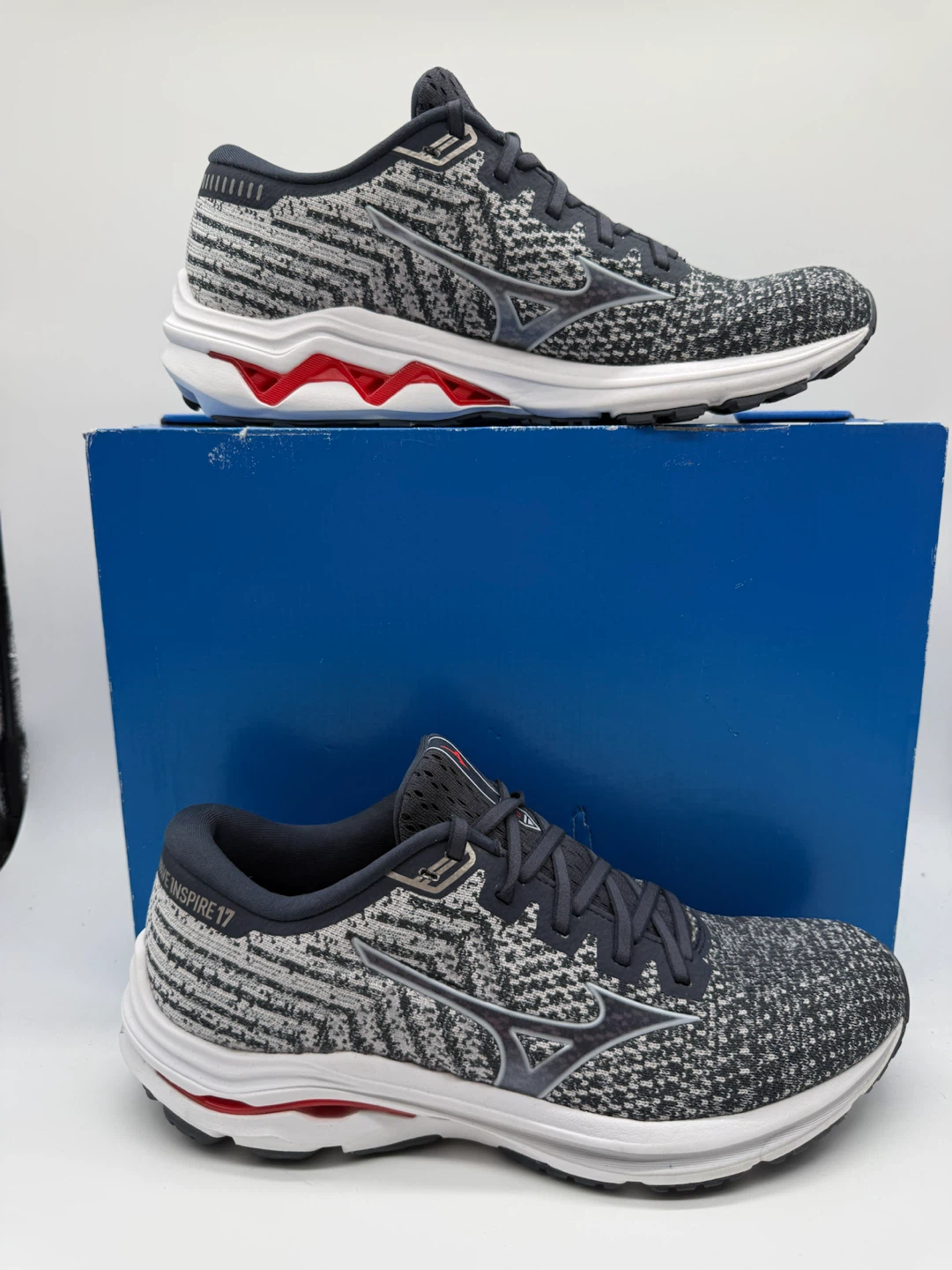 Mizuno Wave Inspire 17 Waveknit Women’s Running Shoes Sz US 10,5 - photo 2