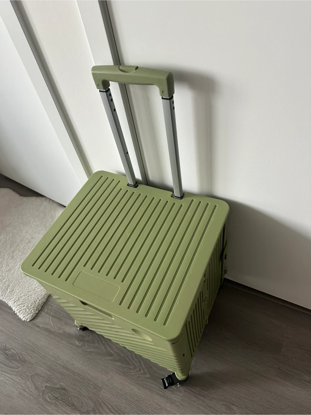 Collapsible Rolling Cart with Handle - photo 5