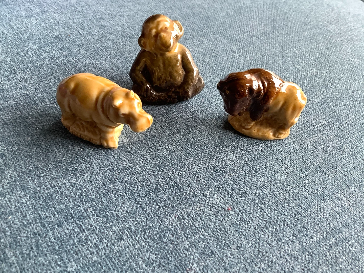 3 Vtg Wade England Ceramic Whimsies 🐞