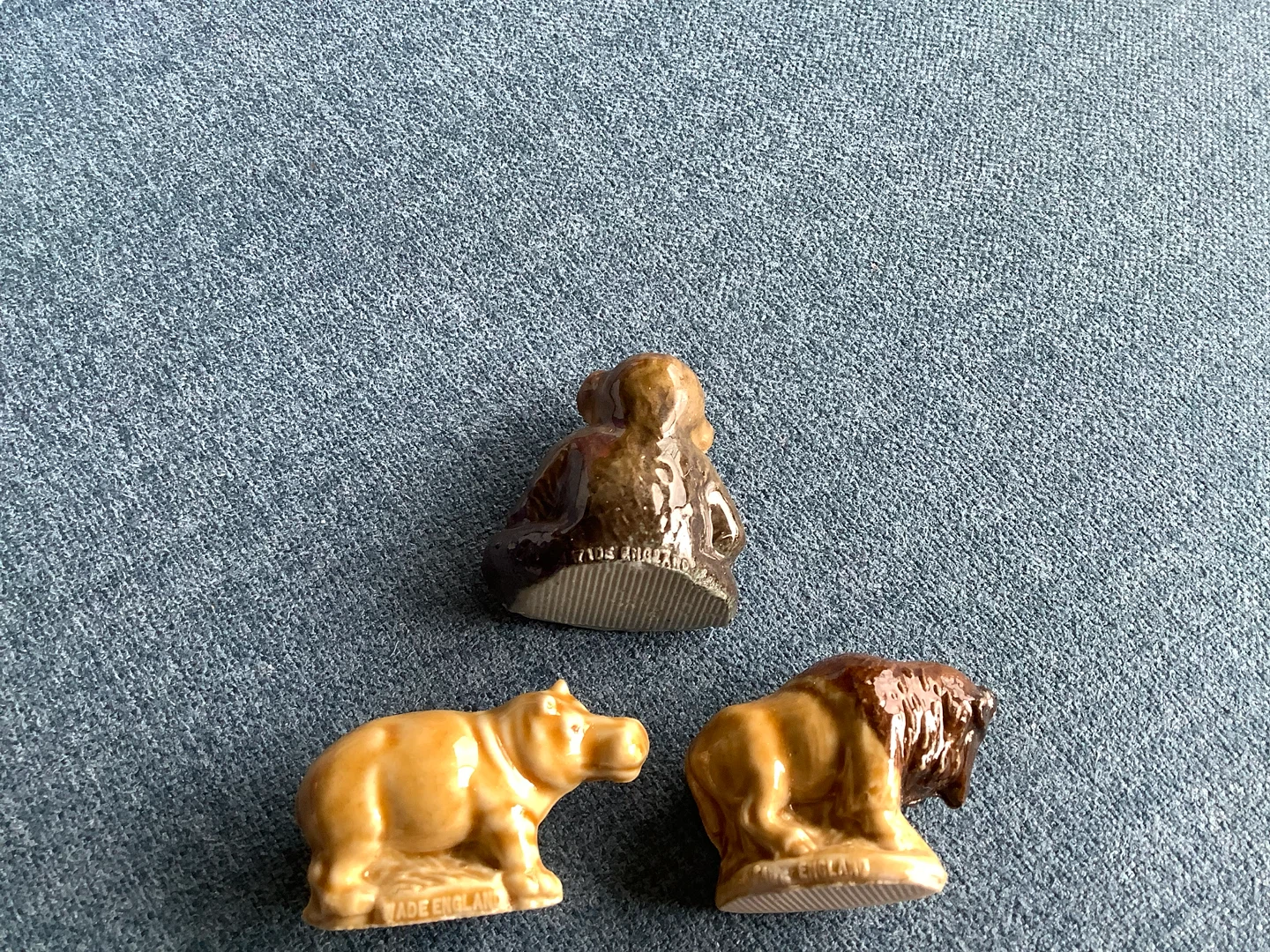 3 Vtg Wade England Ceramic Whimsies 🐞 - photo 2