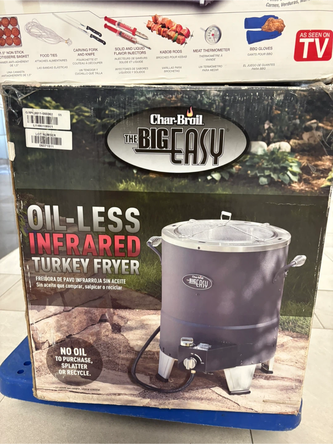 Oil Less Turkey Fryer Propane Gas