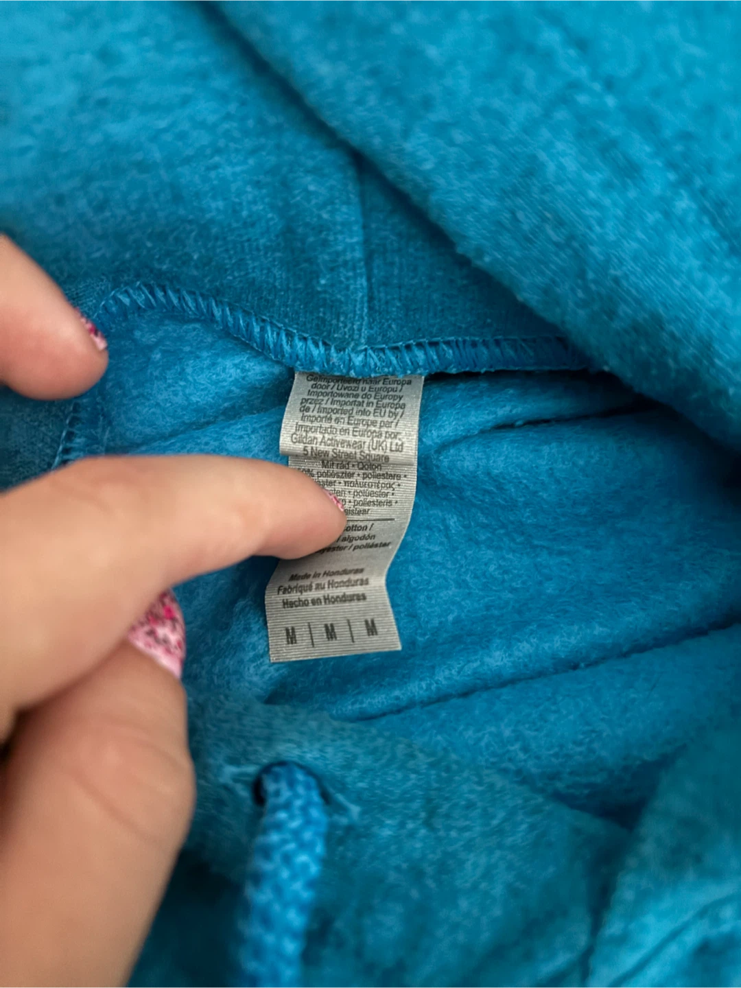 Blue Gildan Monster Hoodie - photo 3