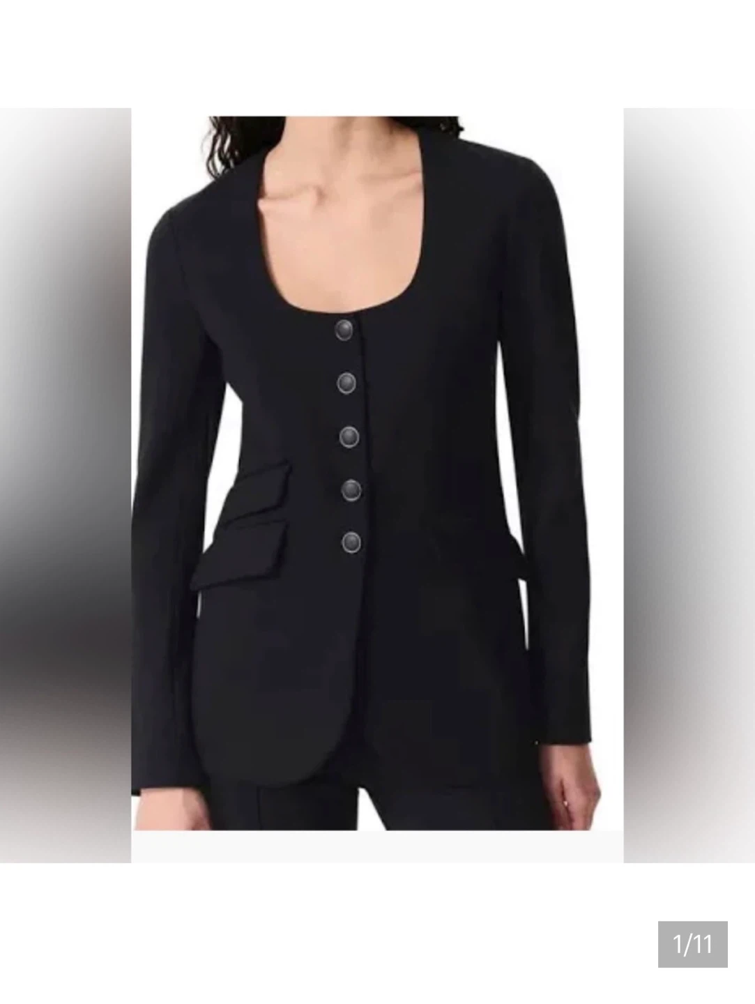 Rag & Bone Black Jacket Size 4