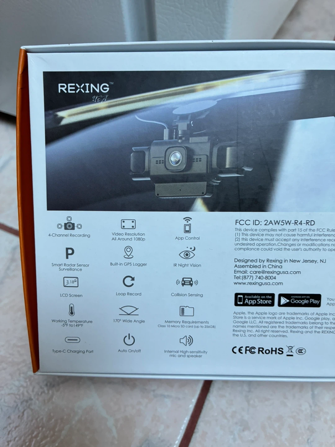 Rexing R4-RD Dash Cam - photo 2