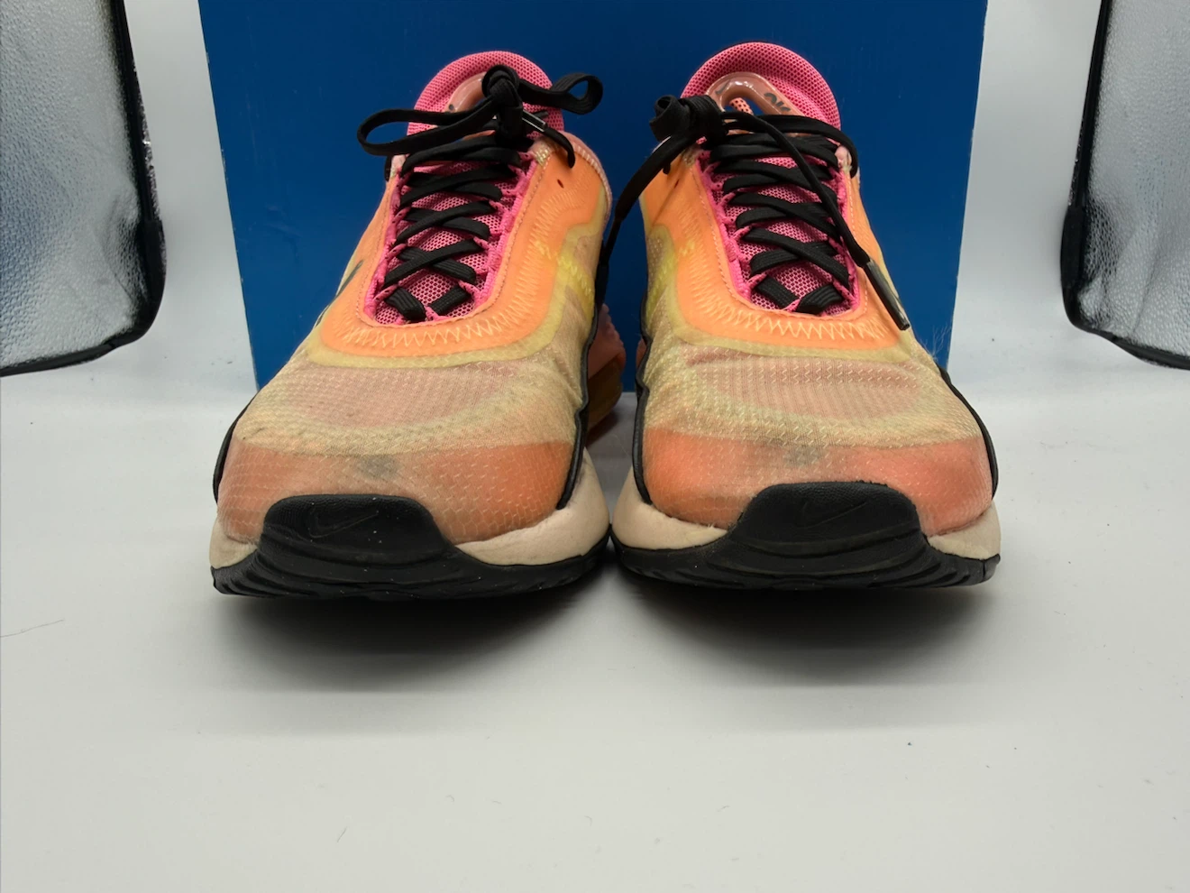 Nike Air Max 90 2090 Neon Highlighter Women's Sneakers Sz US 6,5 - photo 4