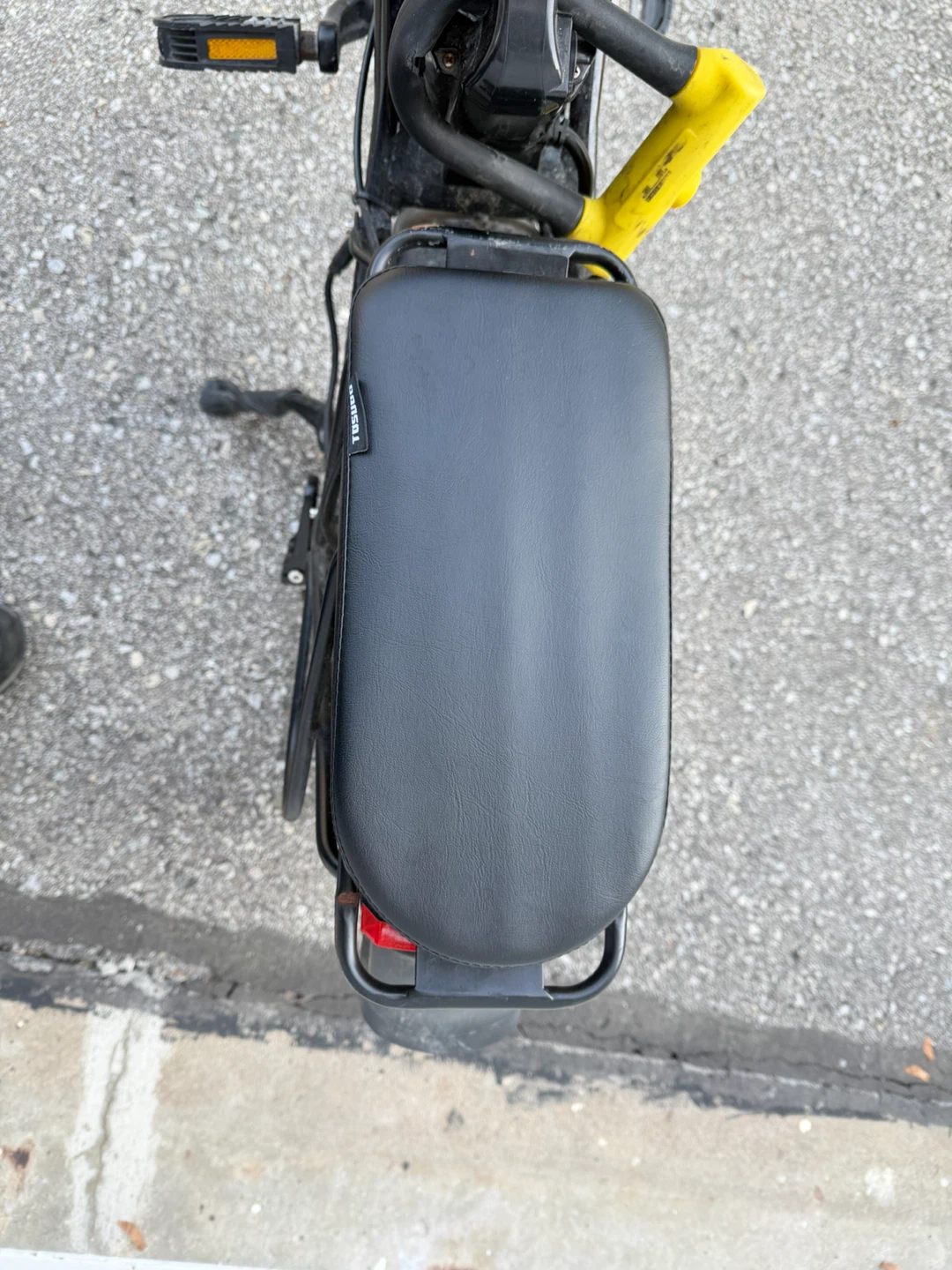 Bicycle back seat, very comfortable - photo 2