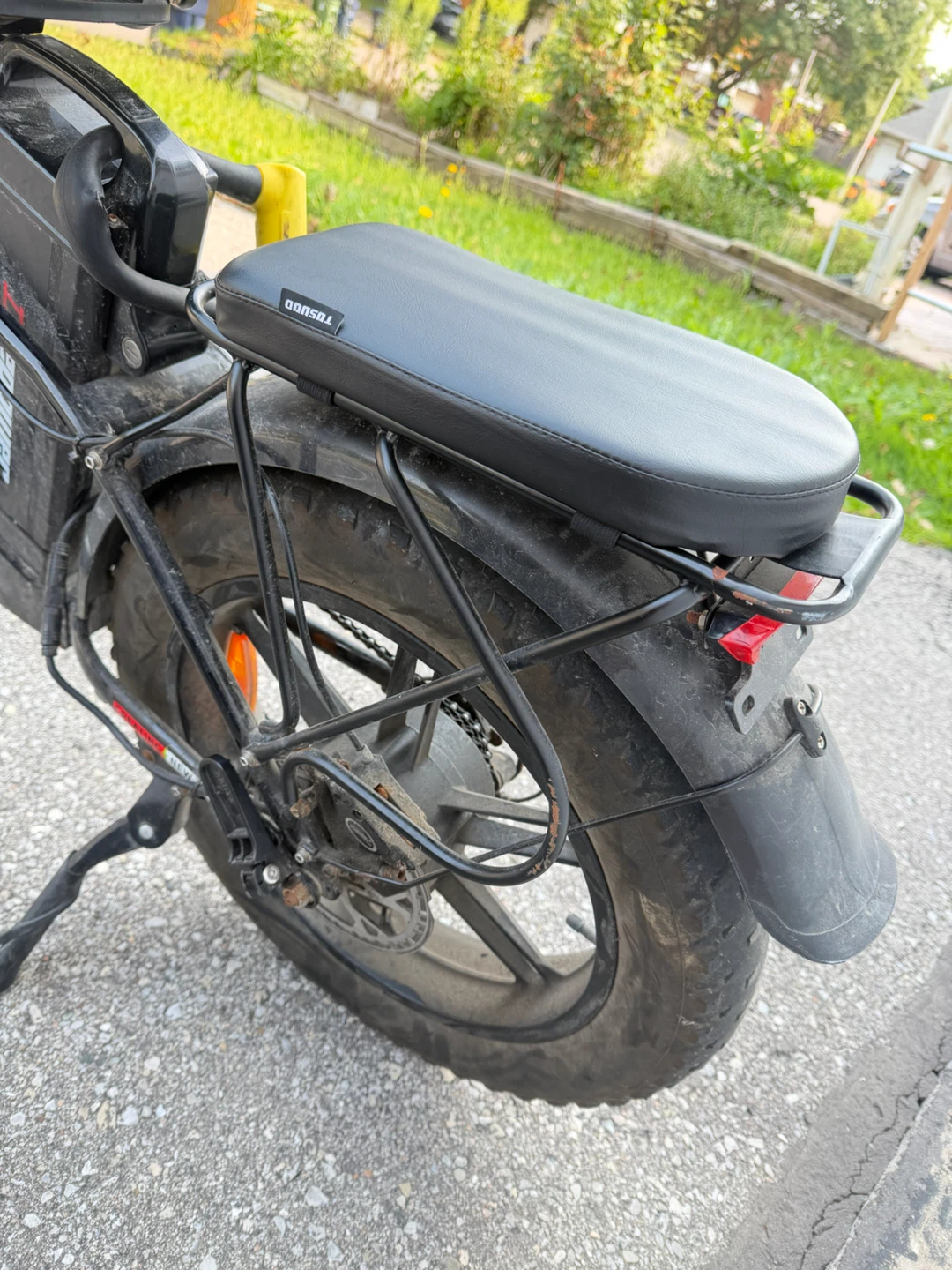 Bicycle back seat, very comfortable - photo 3