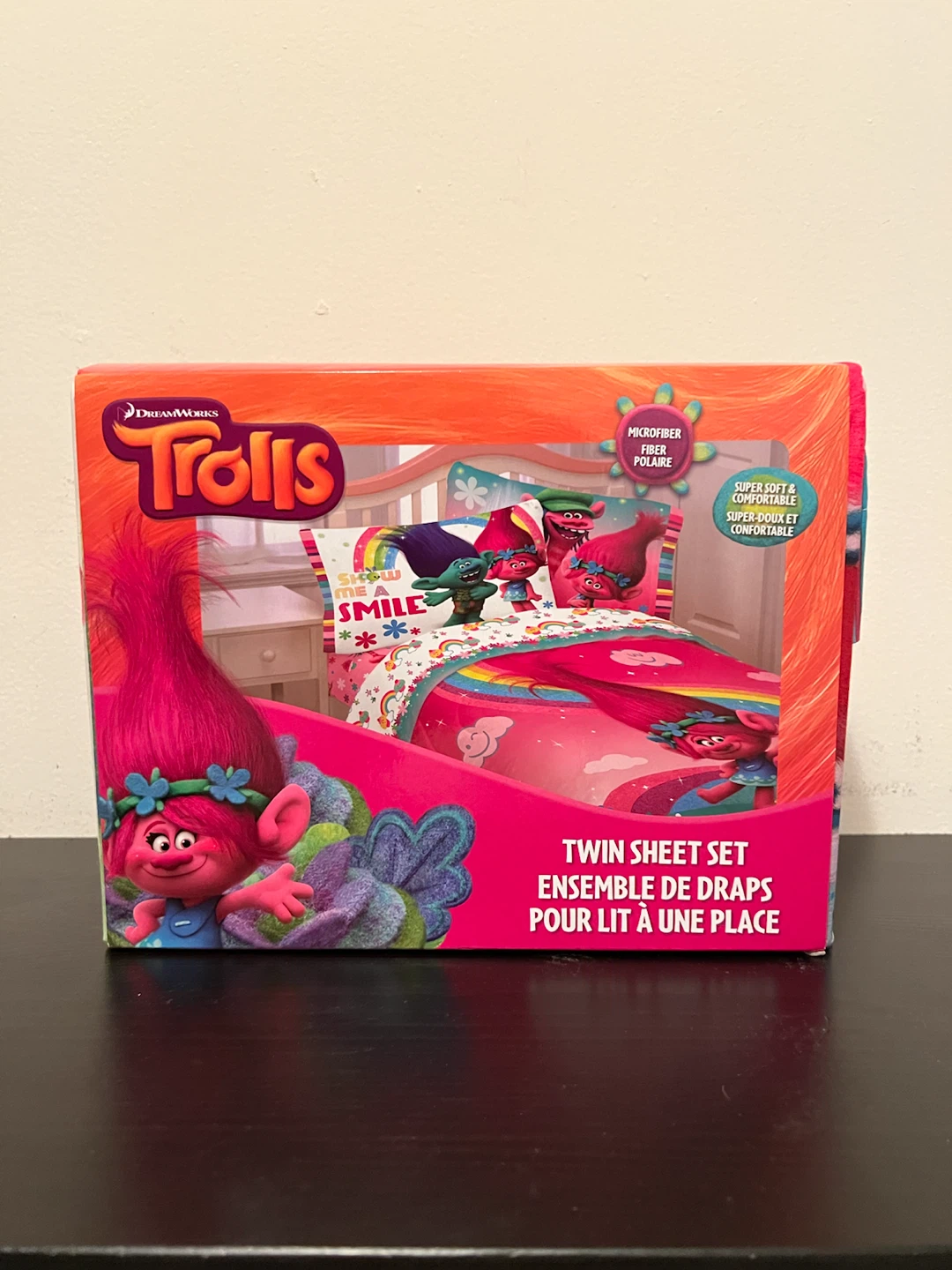 DreamWorks Trolls Twin Sheet Set
