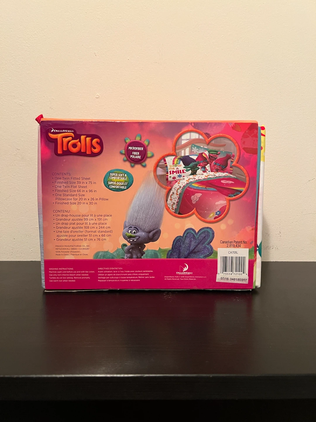 DreamWorks Trolls Twin Sheet Set - photo 2
