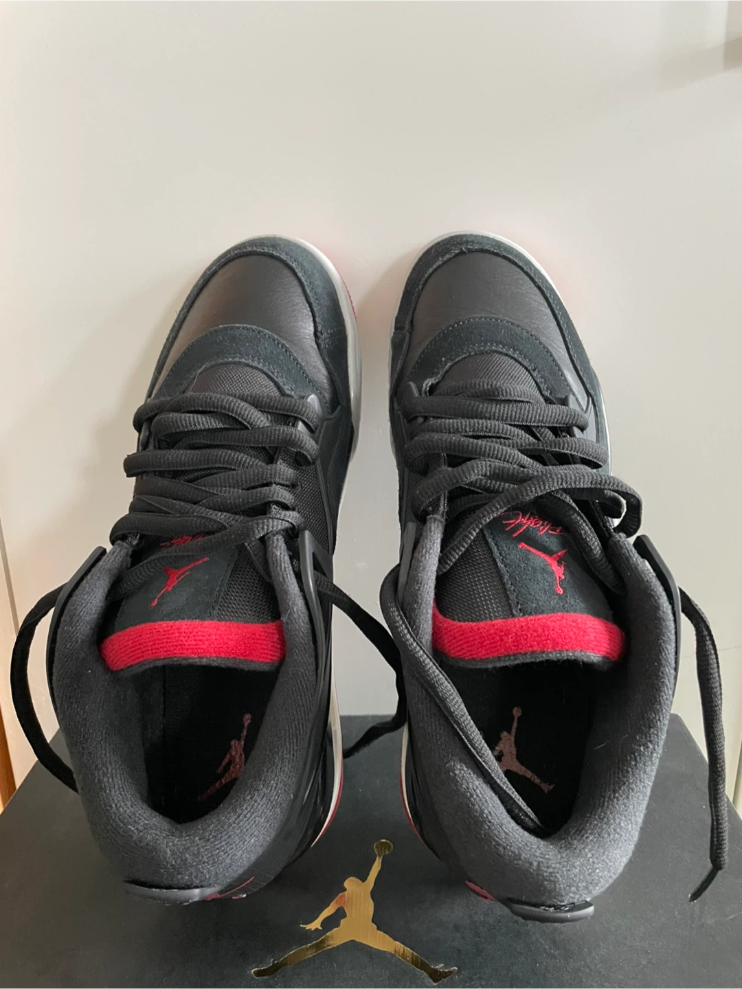 Jordan Flight Black Red Sneakers - photo 2
