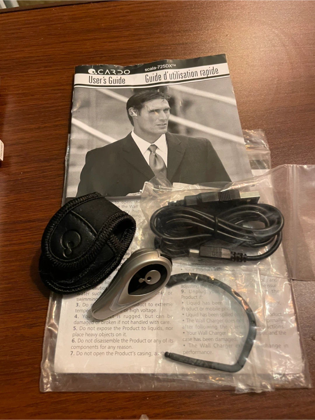 Cardo Scala-725DX Bluetooth Headset