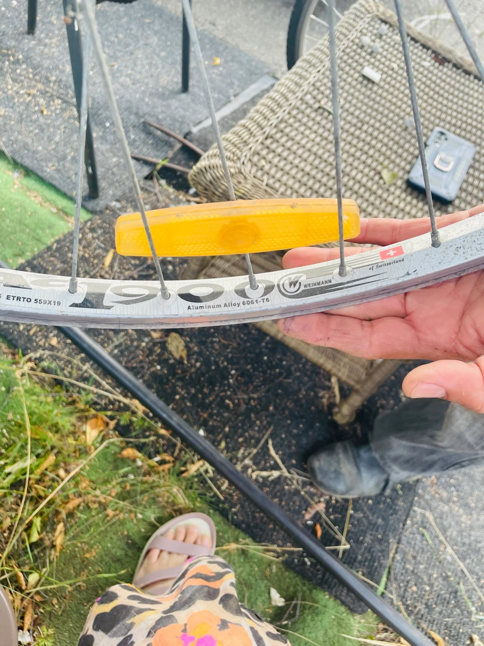 Two Weinmann Bicycle Wheel Rim $10 each - photo 3