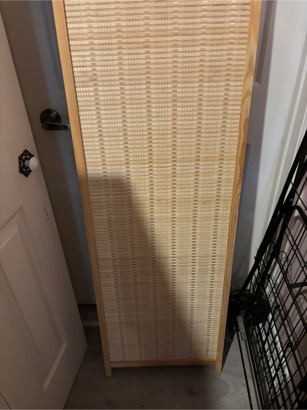 Bamboo Folding Room Divider Screen - photo 2