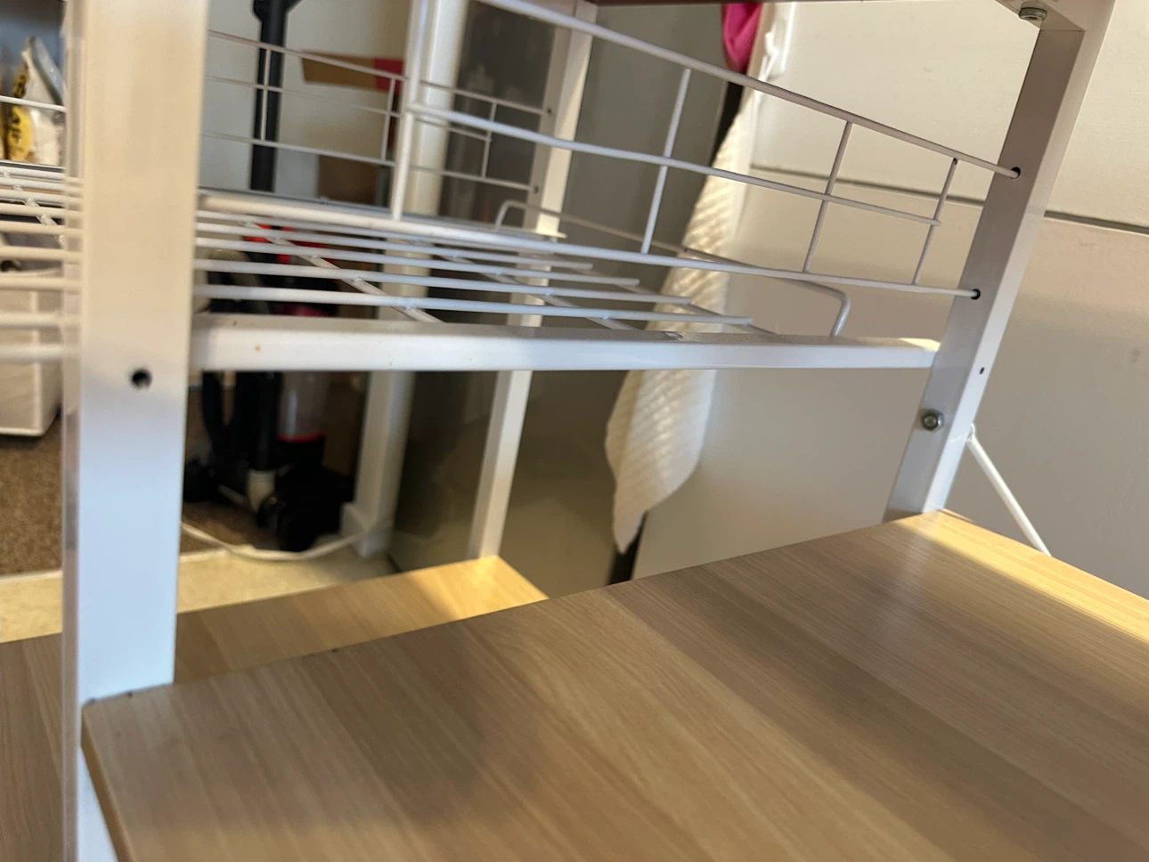Modern Beige Kitchen Baker's Rack with 3-Tier - photo 5