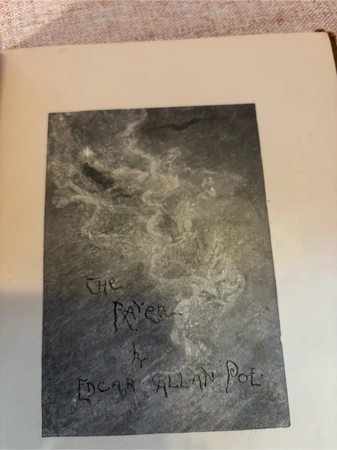 The Raven by Edgar Allan Poe Illustrated Book - photo 3