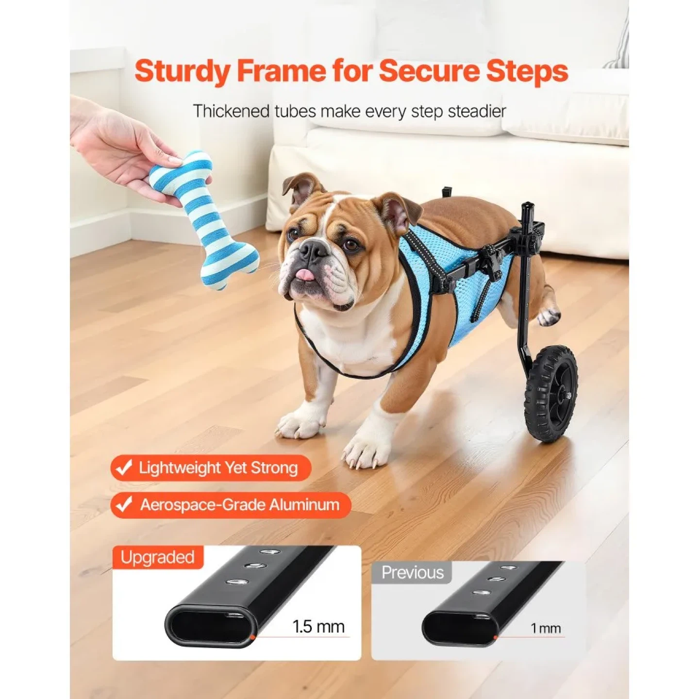 VEVOR Dog Wheelchair for Back Legs BNIB - photo 4