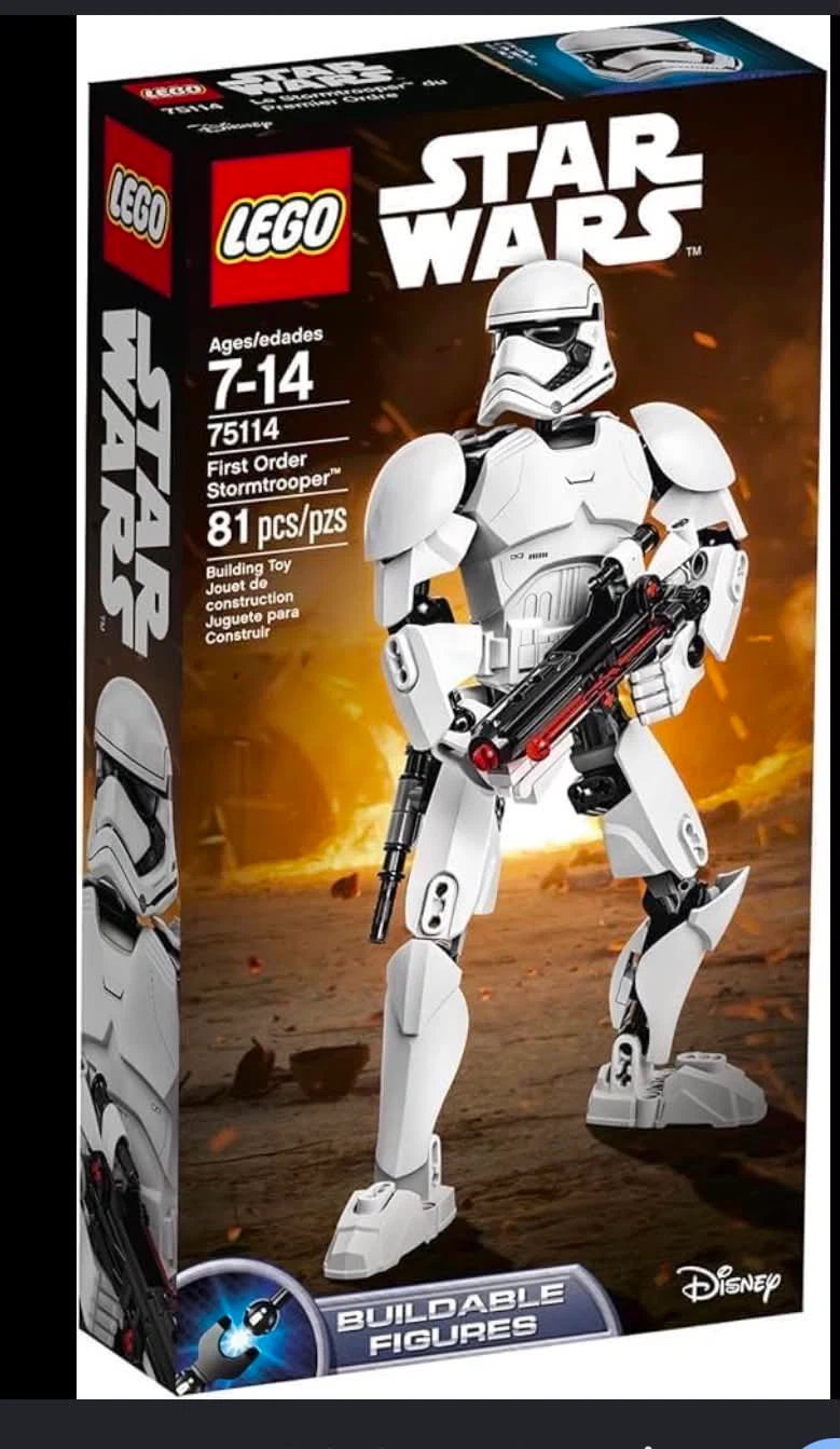LEGO Star Wars First Order Stormtrooper Buildable Figure 75114