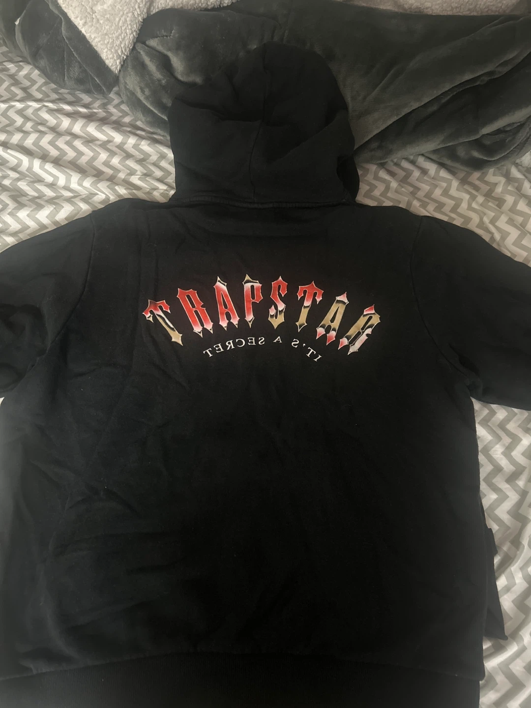 Trapstar Chrome Arch Hoodie 2XL Black