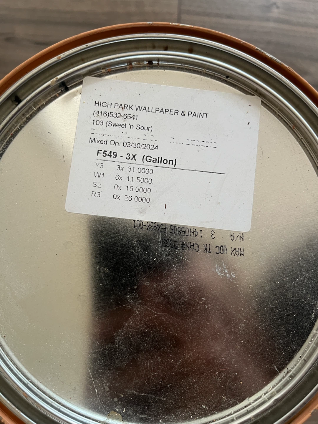 Benjamin Moore Paint - Sweet 'n Sour - photo 2