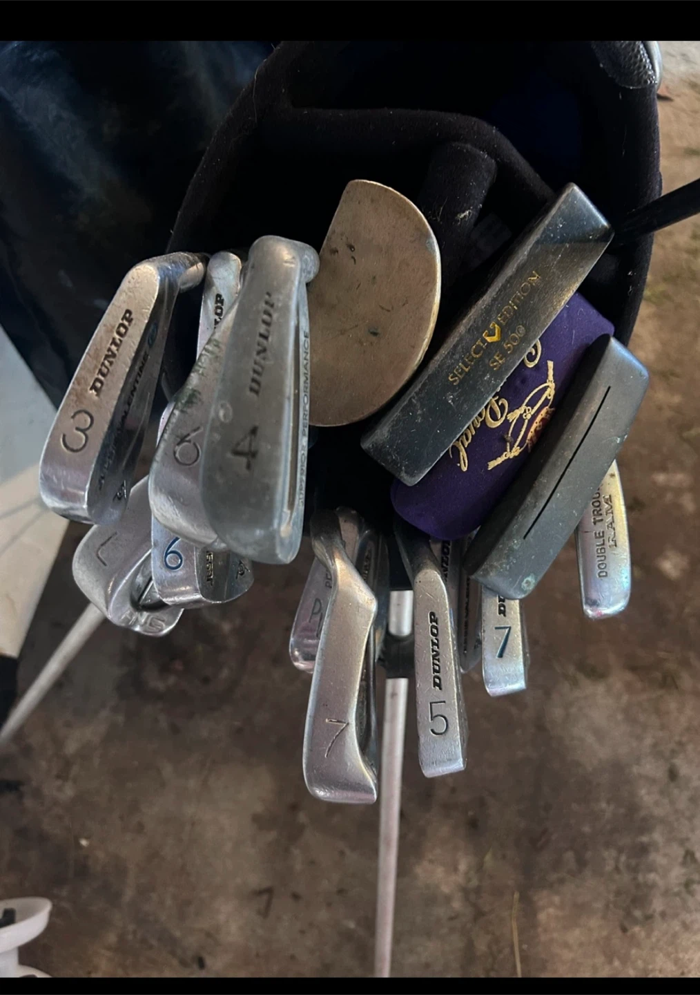 Golf Club Set with Bag (Men’s right)