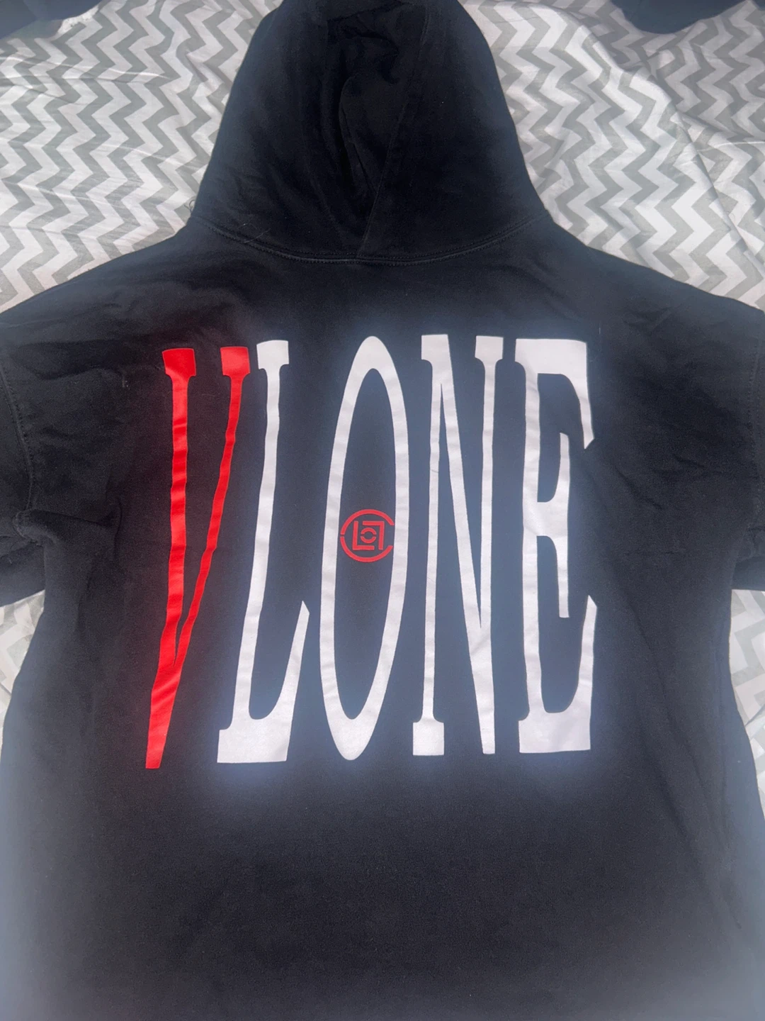 VLONE X CLOT DRAGON STAPLE HOODIE BLACK MEDIUM