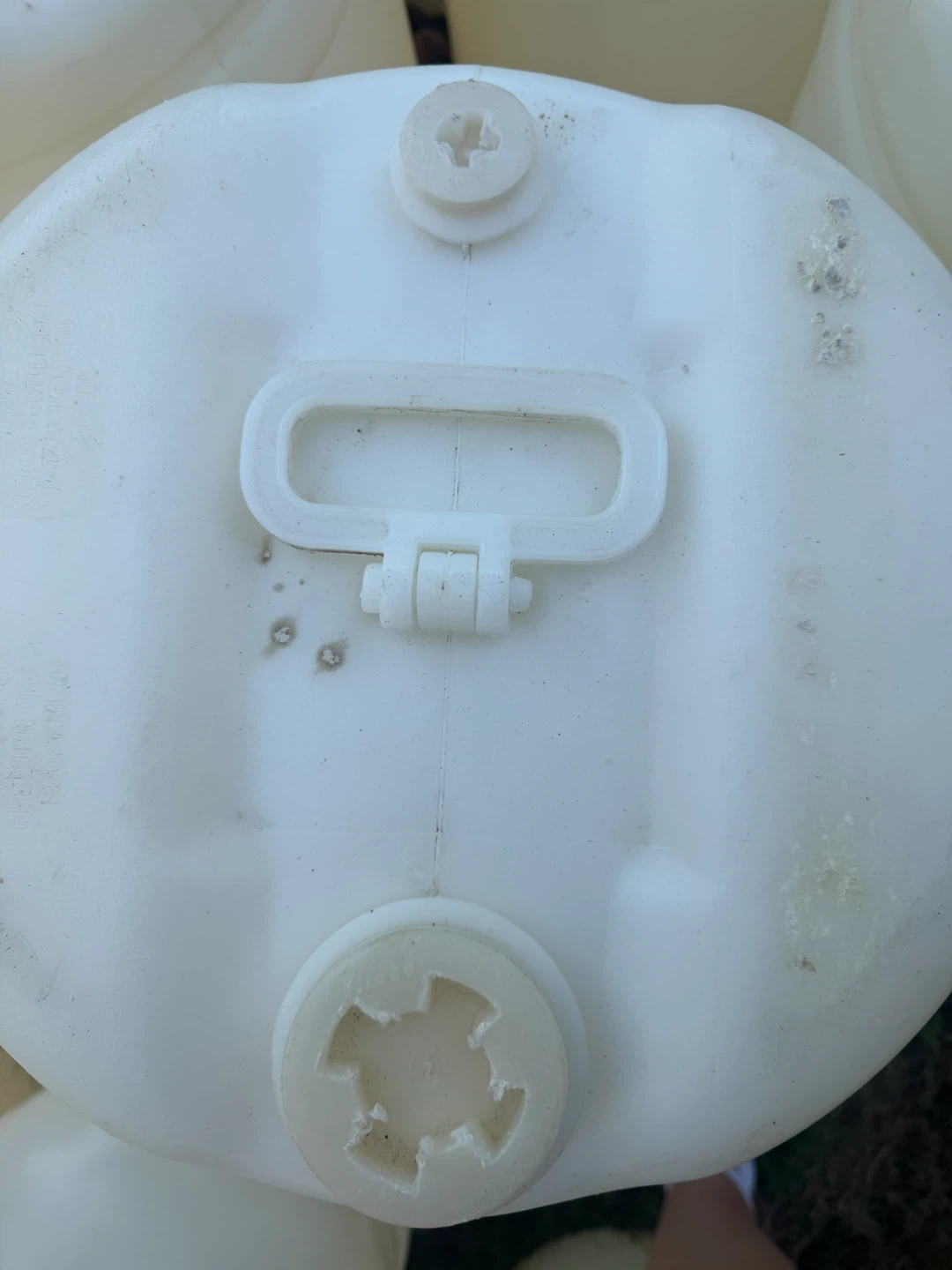 White Plastic Fermentation Jugs - - photo 2